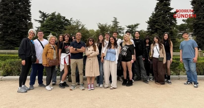Bodrum Anadolu Lisesi Öğrencileri Madrid’de