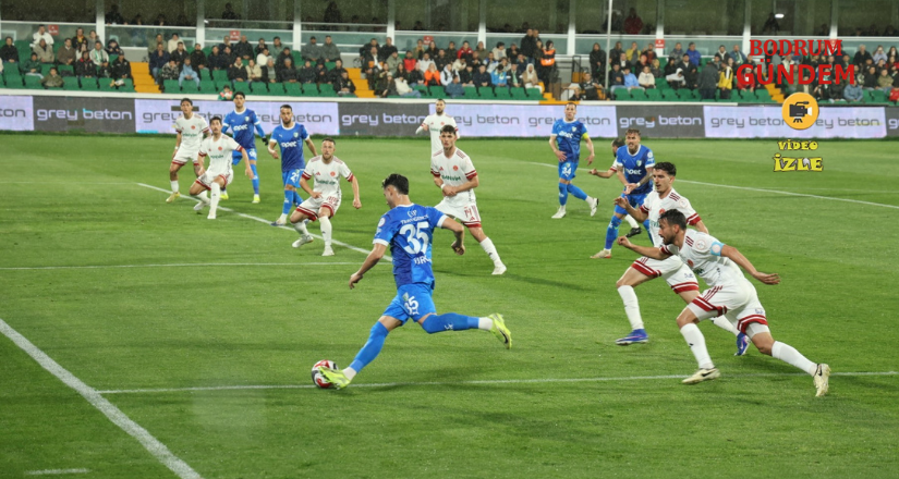 Bodrum FK tek golle 3 puanı aldı