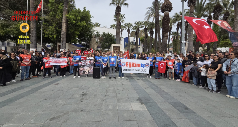 Bodrum’da Eğitimde Şiddete Karşı Açıklama