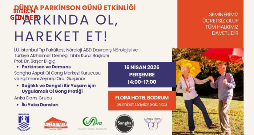 Bodrum’da “Farkında Ol, Hareket Et!” Etkinliği Düzenlenecek