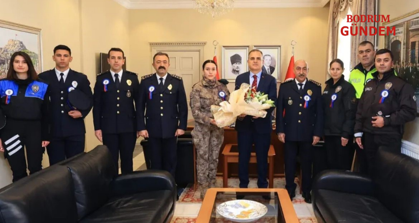 Muğla Valisi Akbıyık’tan Türk Polis Teşkilatı’nın 181. yılına özel kabul