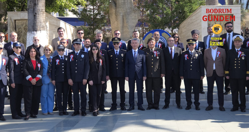 Polis Teşkilatının 181. Yılı Bodrum’da Törenle Kutlandı