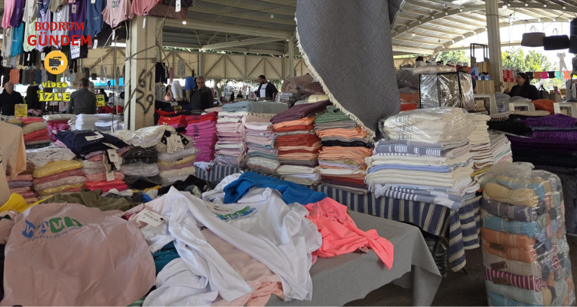Tekstil ve Hediyelik Eşya Fuarı Gümbet’te Ziyarete Açıldı