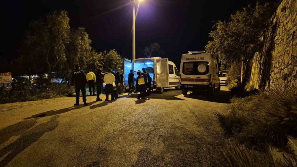 Kaza yapan motosiklet sürücüsü hayatını kaybetti