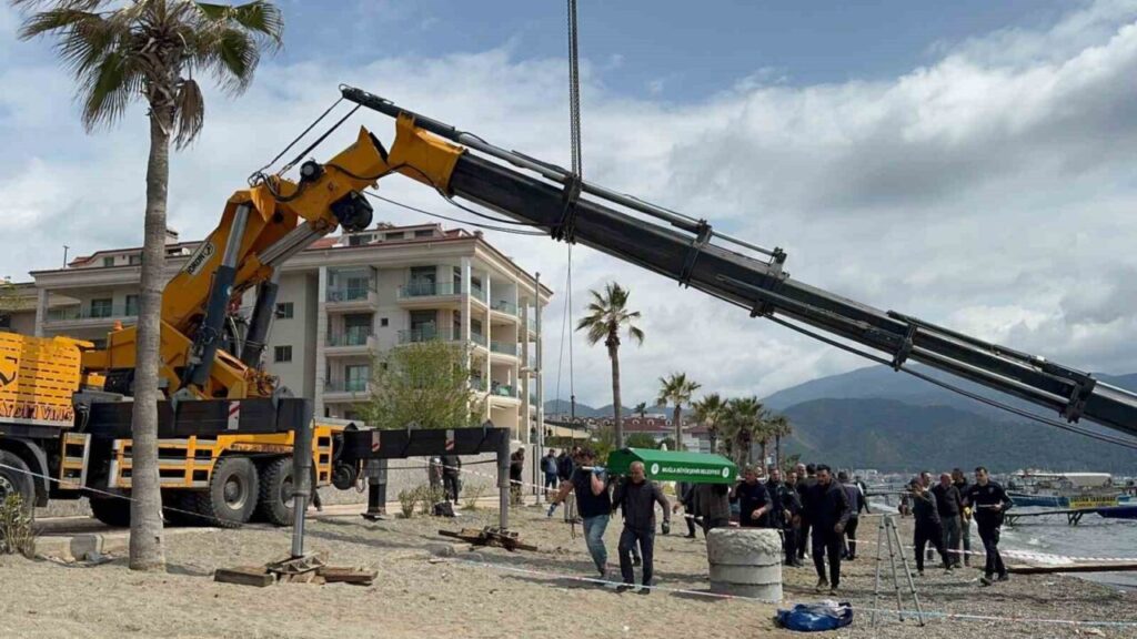 Marmaris’teki ’vinç’ kazasında 2 gözaltı