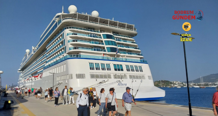 Allura, Bodrum’a 1142 Yolcuyla Geldi