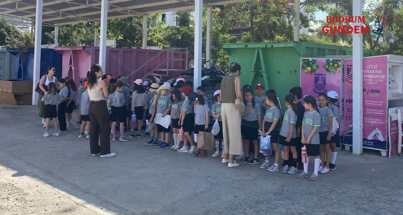Bodrum’da Öğrencilere Sıfır Atık Eğitimi