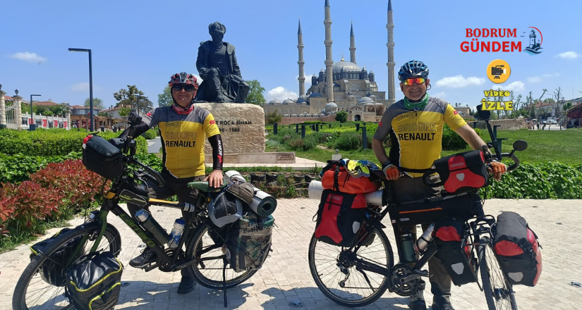 Emekli oldular, bisikletle Türkiye turuna çıktılar
