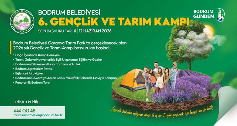 Garaova Tarım Park’ta 2026 Gençlik ve Tarım Kampı Başvuruları Başladı