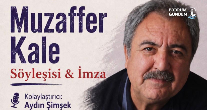 Muzaffer Kale ile Söyleşi ve İmza Günü 2 Haziran’da