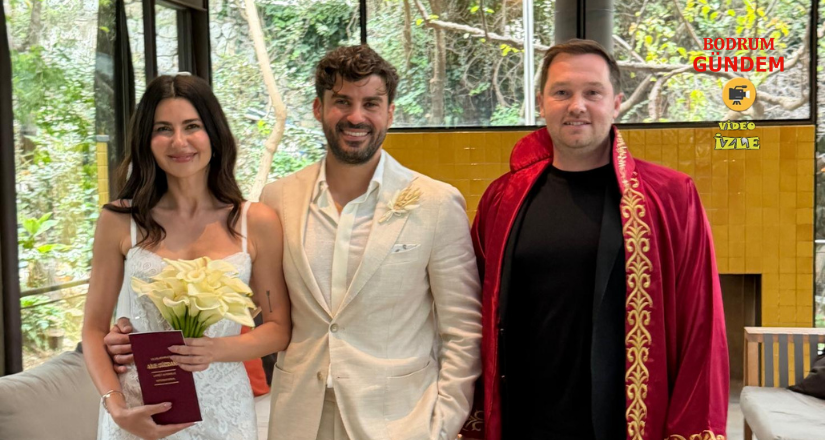 Nesrin Cavadzade Bodrum’da Evlendi