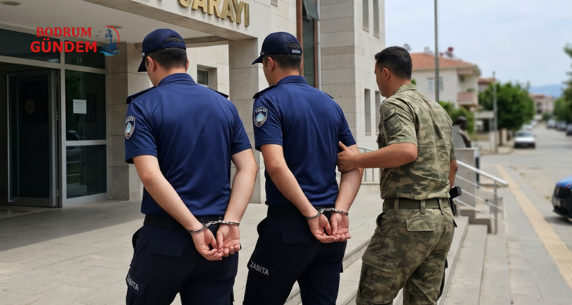 Seydikemer’de 2 Zabıta Adliyeye sevk edildi