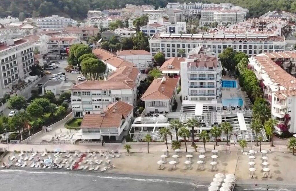 Marmaris otelleri yangın yönetmeliğine hazır