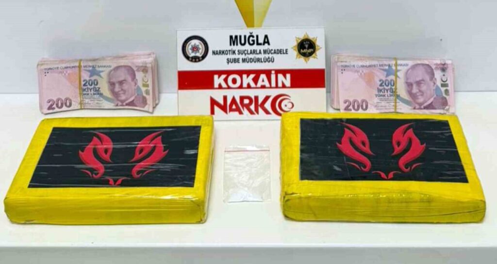 2 kilo kokain ele geçirildi