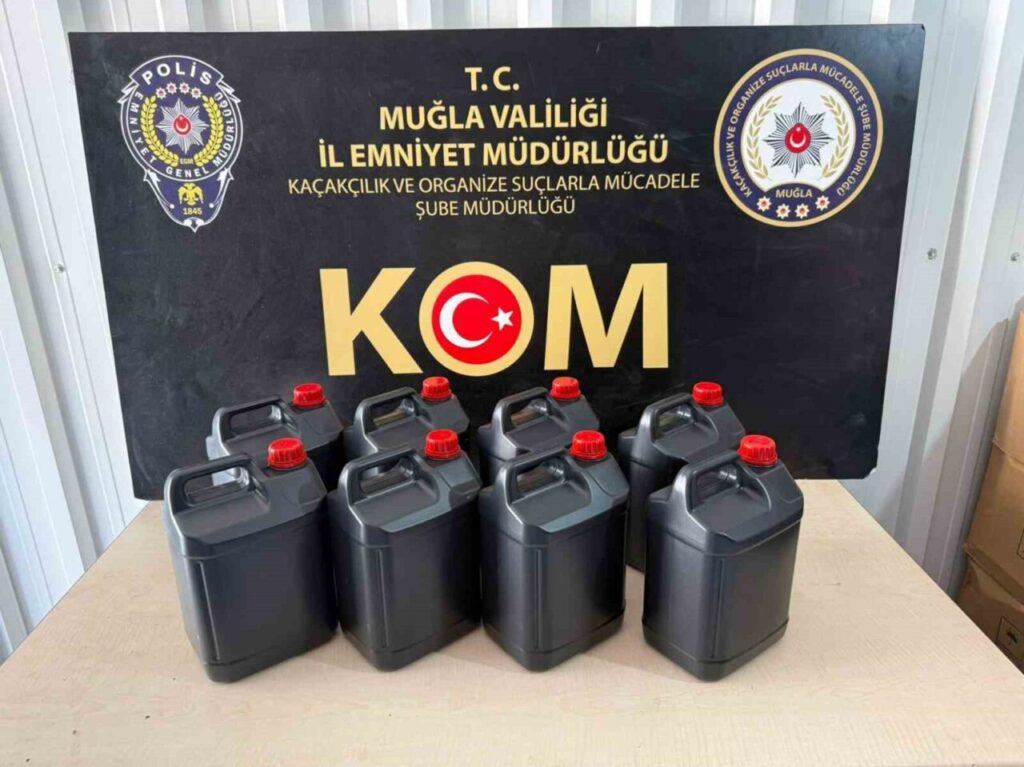 Bayram tatili öncesi sahte alkol operasyonu