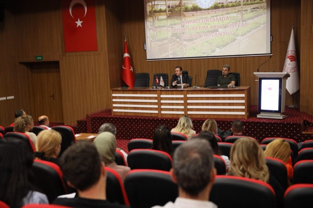Bitkisel Üretim Kayıt Sistemi eğitimi gerçekleştirildi